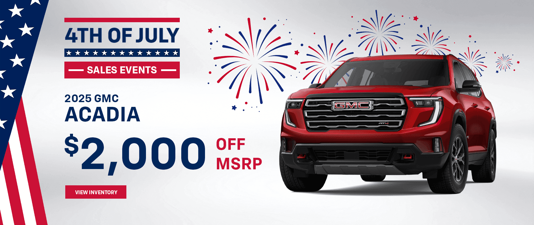 2025 GMC ACADIA Offer: $2,000 OFF MSRP!!
