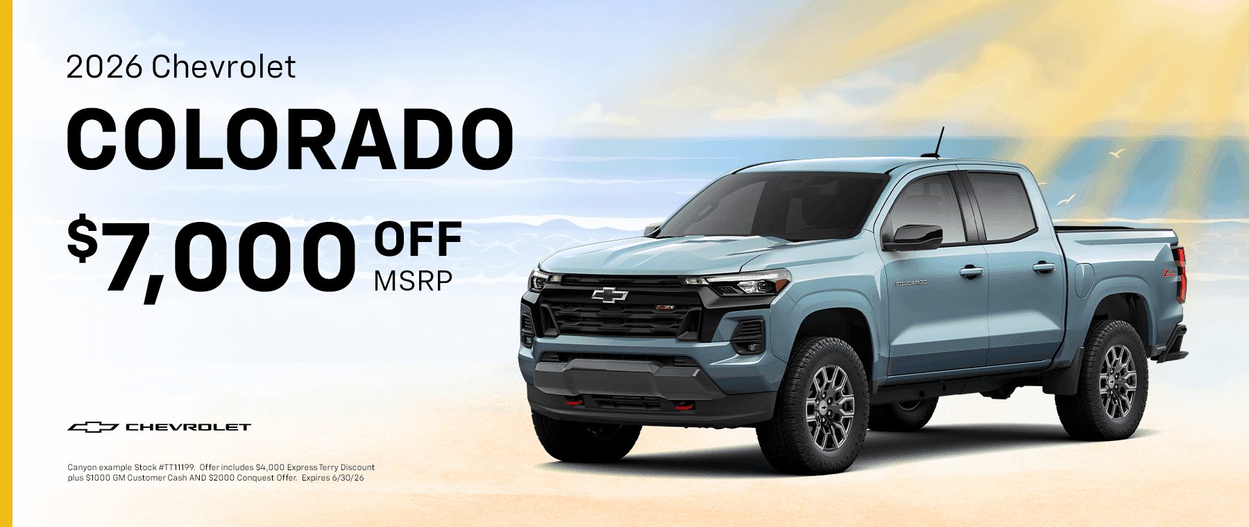2026 CHEVROLET COLORADO