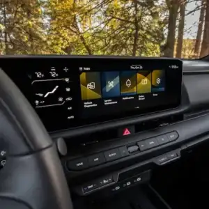 2027 Kia Seltos dashboard display