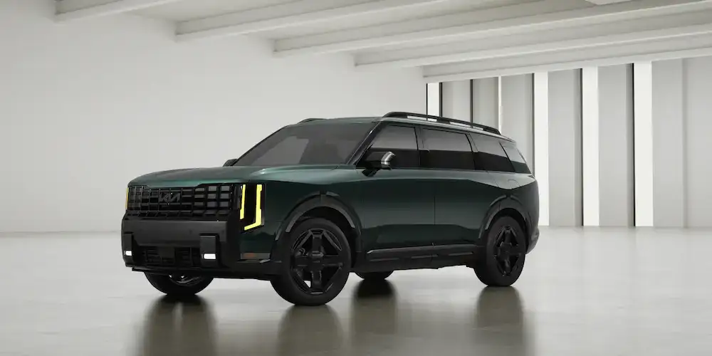 2027 Kia Telluride Black Jade Green