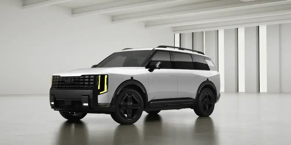 2027 Kia Telluride Glacial White Pearl