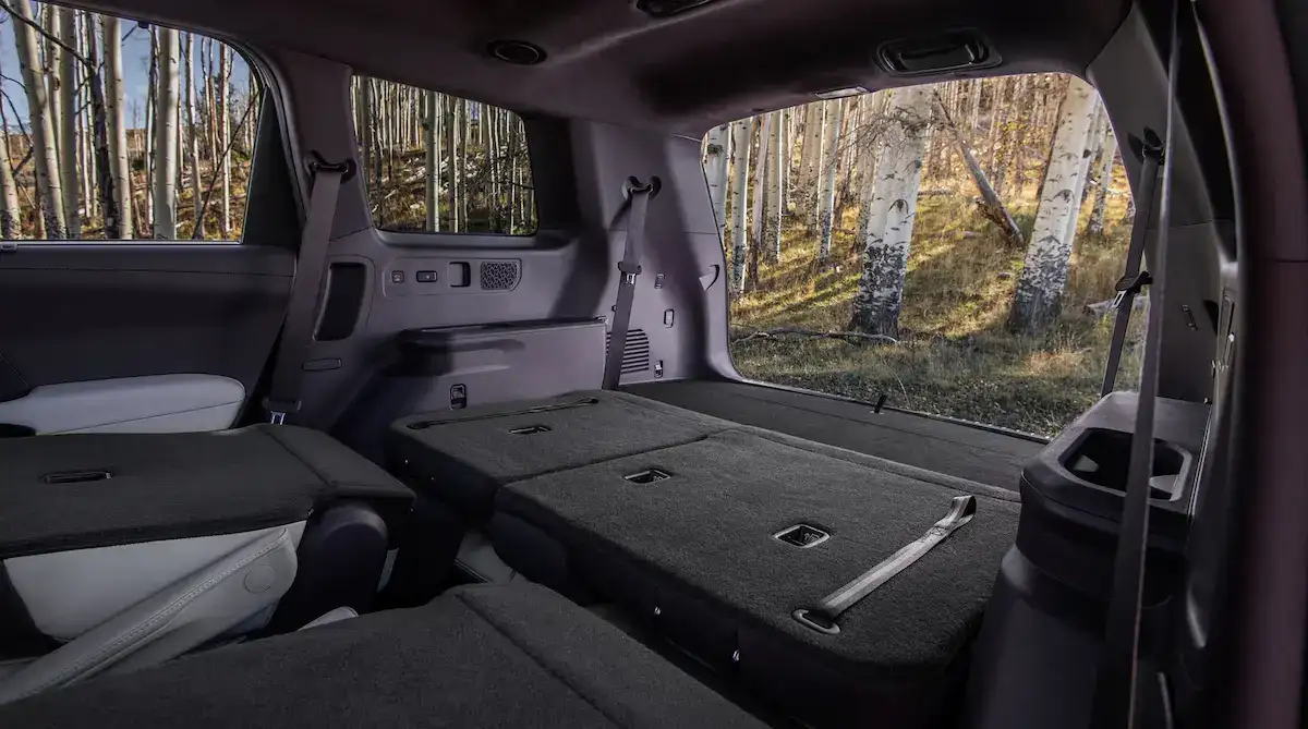 2027 Kia Telluride cargo capacity SX Prestige
