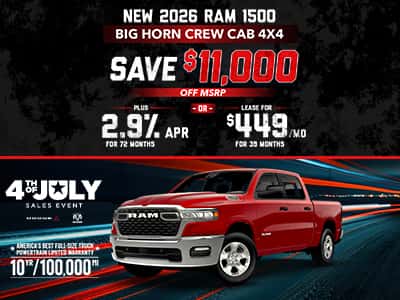 New 2026 Ram 1500 Big Horn Crew Cab 4x4