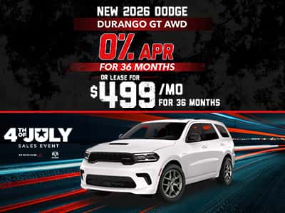 New 2026 Dodge Durango GT AWD