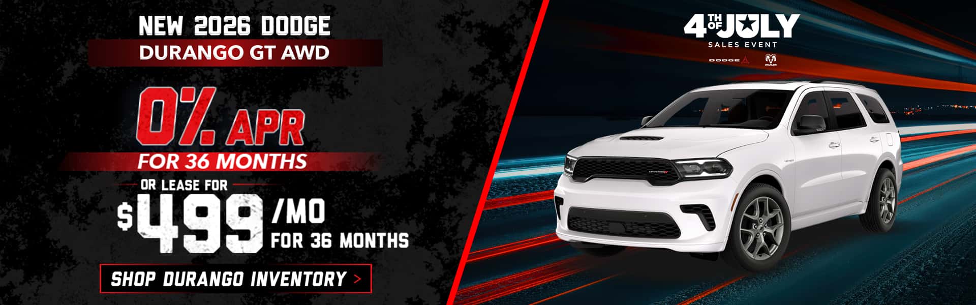 New 2026 Dodge Durango GT AWD