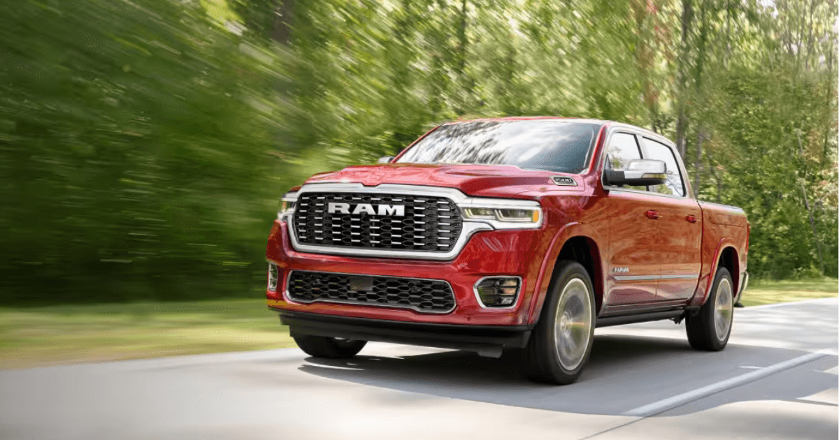 Red 2026 Ram 1500
