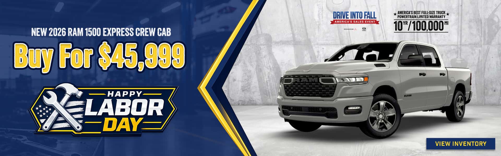 New 2026 Ram 1500 Express Crew Cab