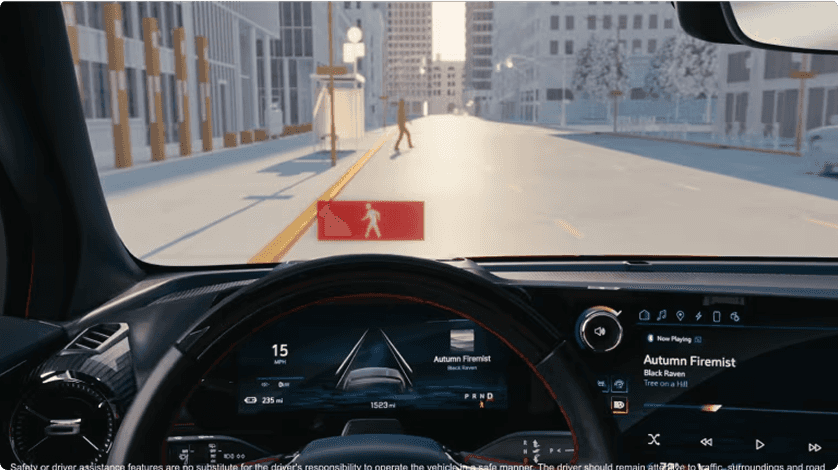 Front Pedestrian Braking