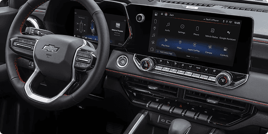 11.3-inch diagonal center touch-screen