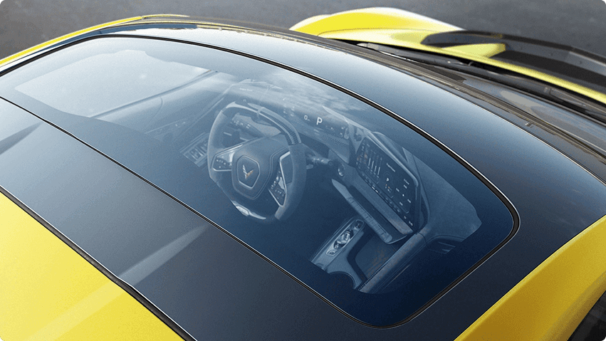 New Electrochromic Coupe Roof Panel