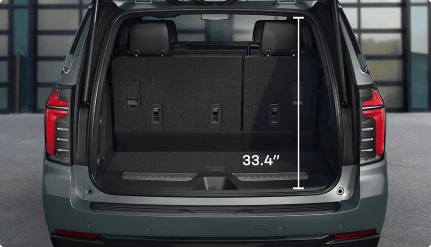 2026 Chevrolet Tahoe cargo possibilities