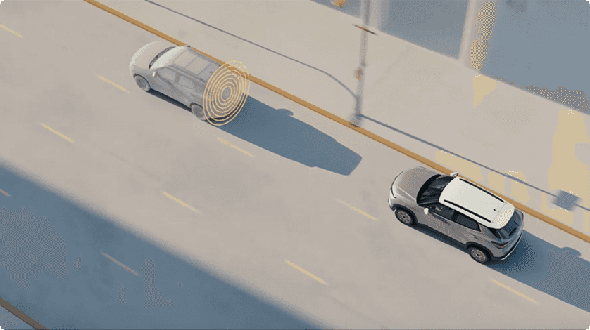 Following Distance Indicator