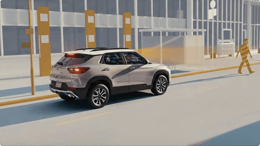 Front Pedestrian Braking