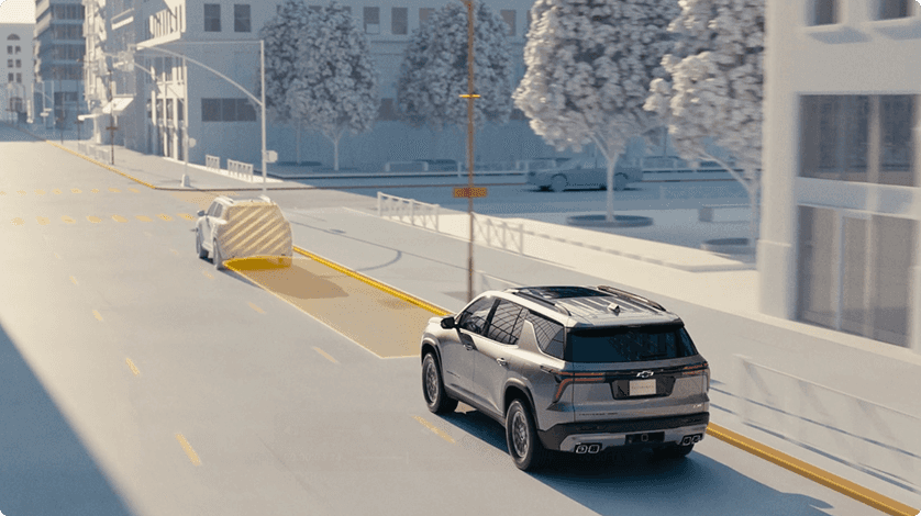Blind Zone Steering Assist with Trailering