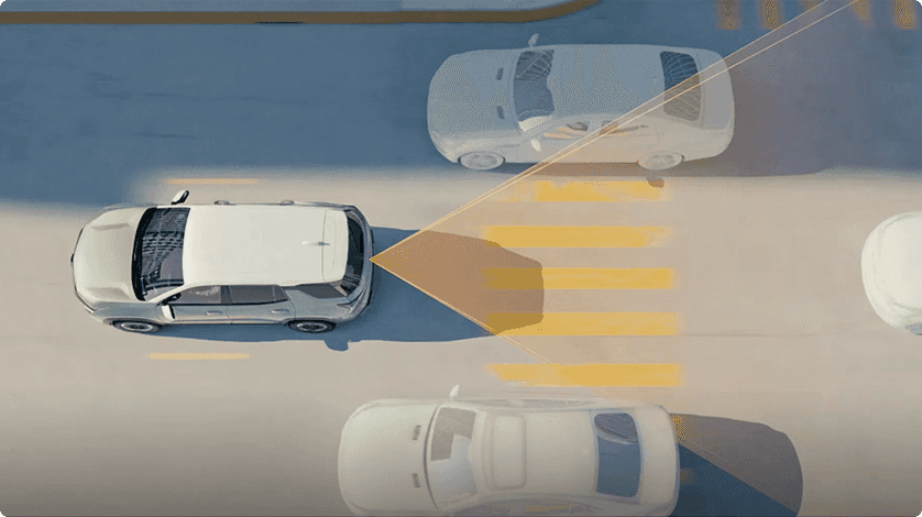 Blind Zone Steering Assist with Trailering 