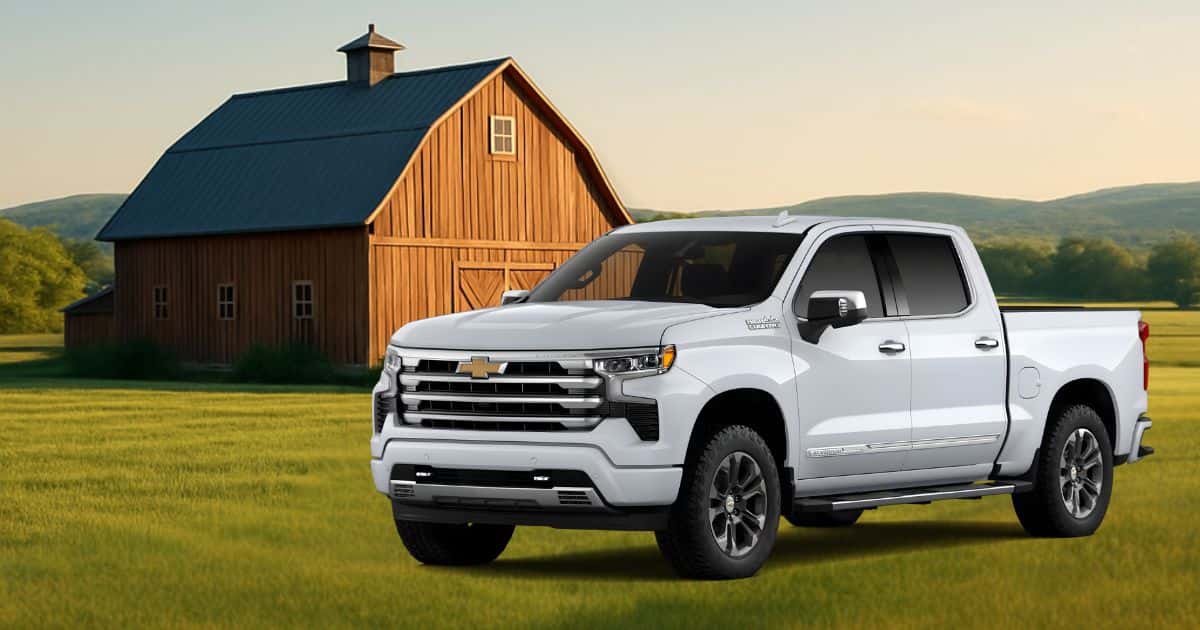 The High Country trim in the 2026 Chevy Silverado 1500 has Sport Mode and Active Exhaust features.