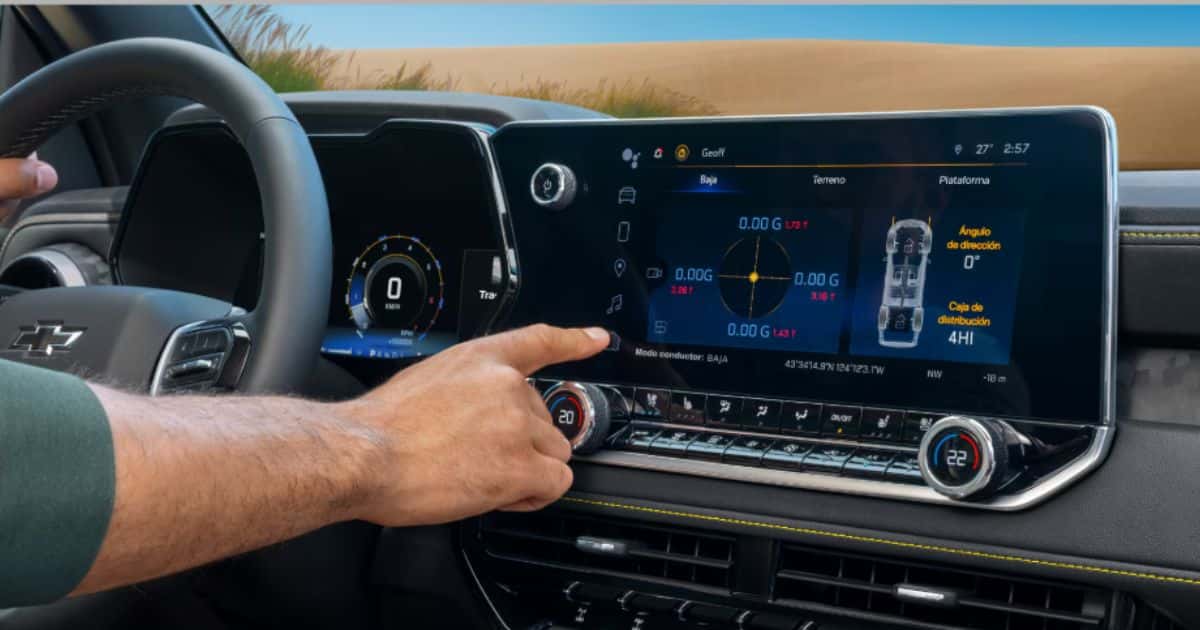 The 2026 Chevrolet Colorado comes with an Off-road driving mode.