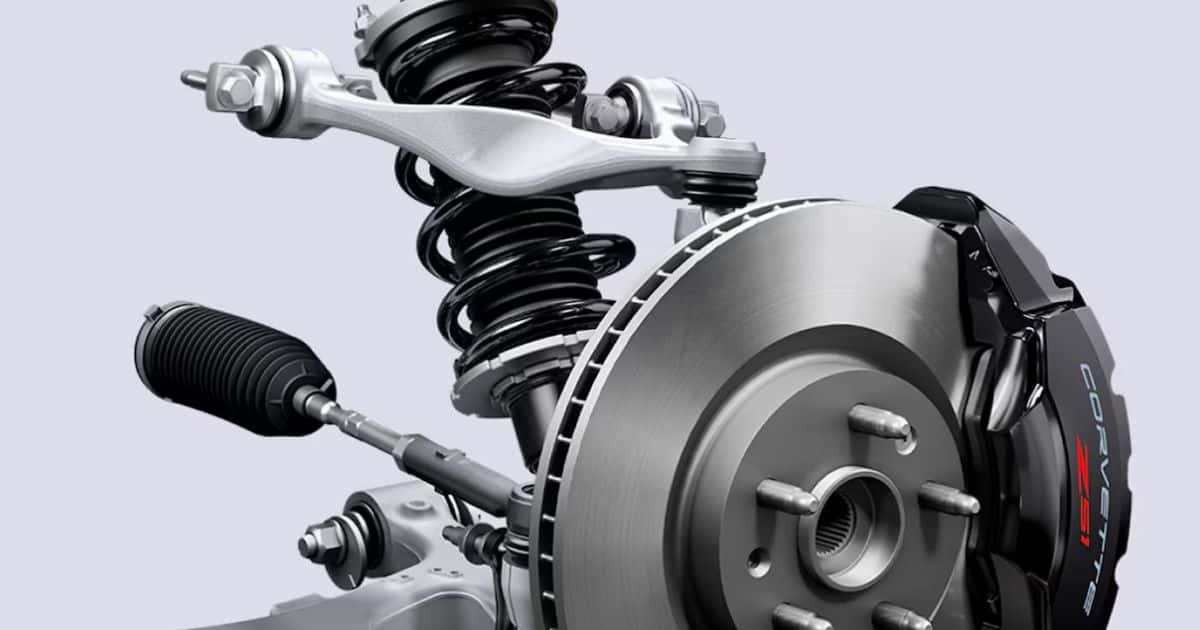 The available Magnetic Selective Ride Control 4.0 in the 2026 Chevrolet Corvette Stingray