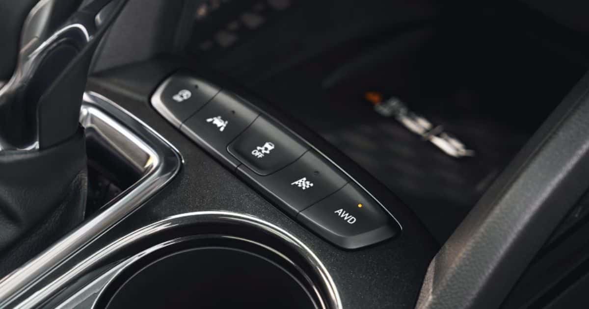 The selectable drive modes, ECOTEC 1.3L engine and AWD in the 2026 Chevrolet Trailblazer