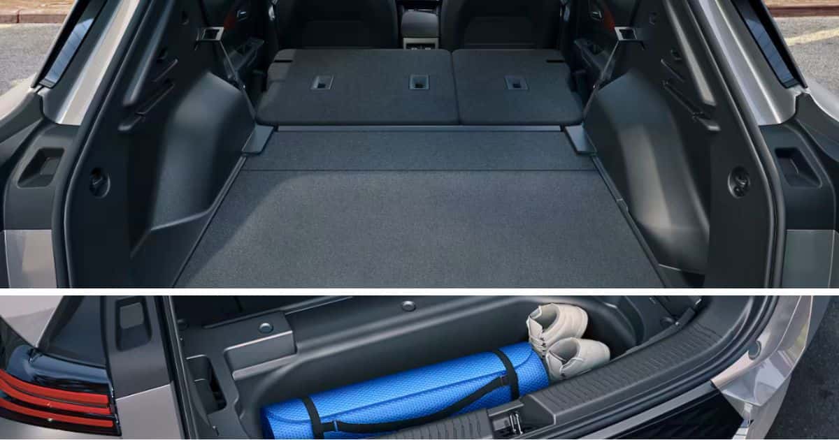 The 2026 Chevrolet Equinox EV has plenty of storage for your supplies