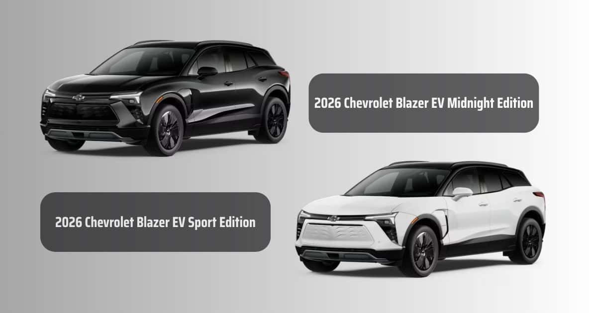 The 2 Special Editions of the 2026 Chevrolet Blazer EV for sale at Felix Chevrolet