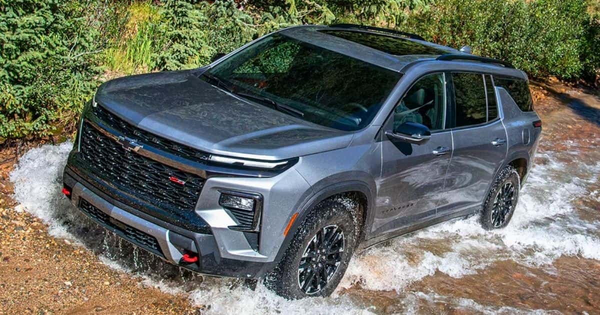 The 2026 Traverse Z71 comes with different off-road packages features