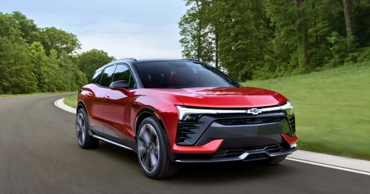 The different stylish design elements of the 2026 Chevrolet Blazer EV