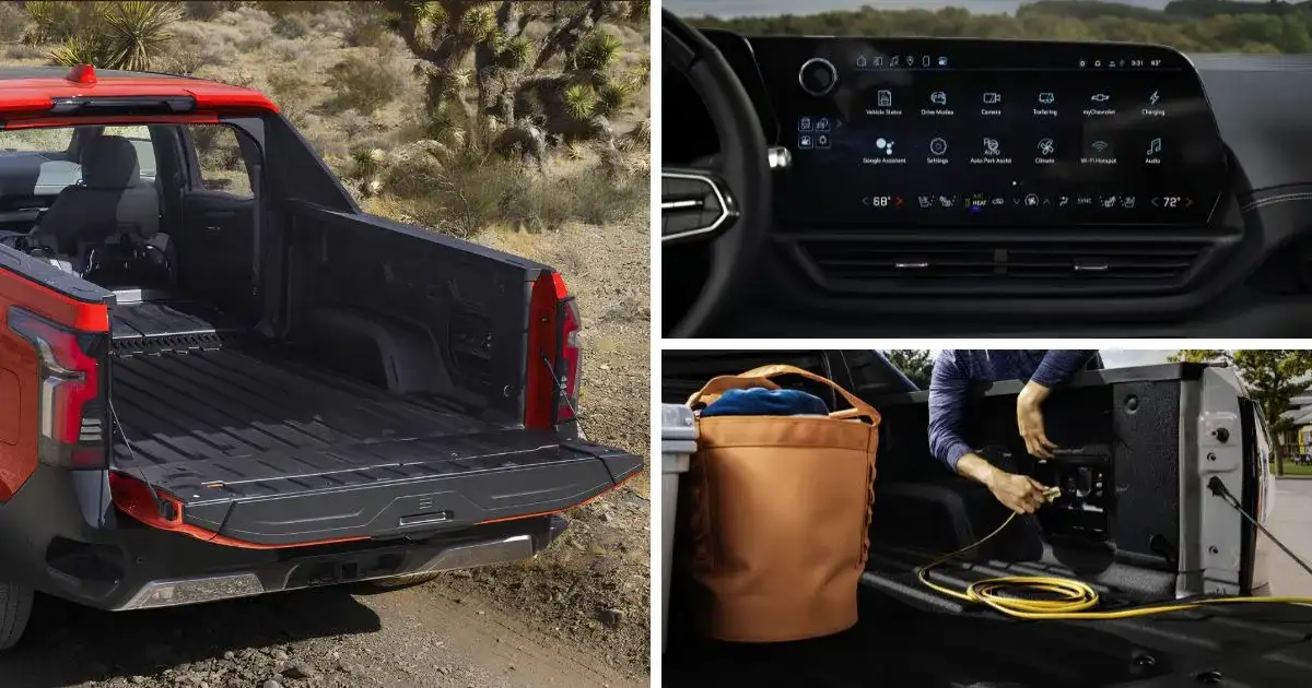 Other notable features in the 2026 Chevrolet Silverado EV