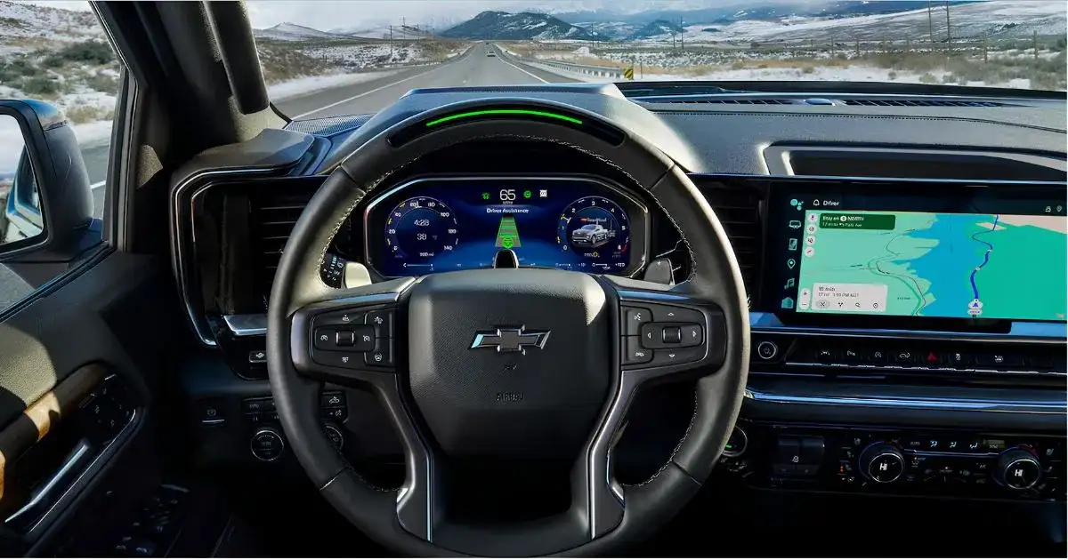 The available Super Cruise Driver Assistance Technology in the 2026 Chevrolet Silverado EV