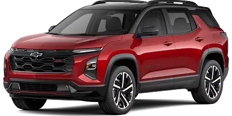 Red 2027 Chevrolet Equinox RS