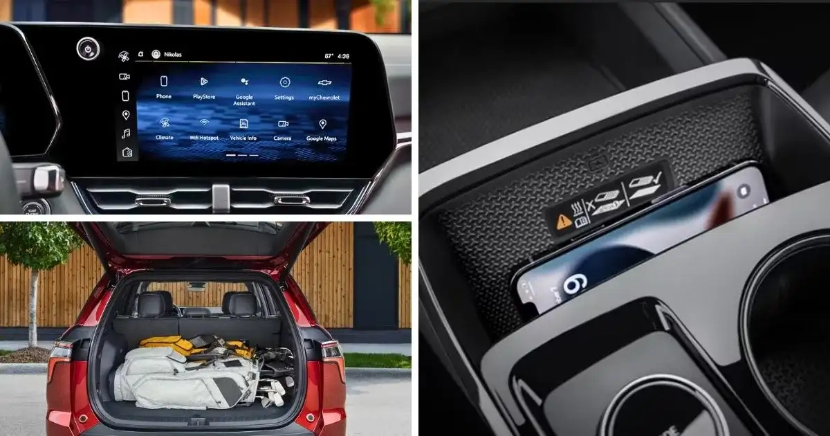 Retained interior and tech features in the 2027 Chevrolet Equinox