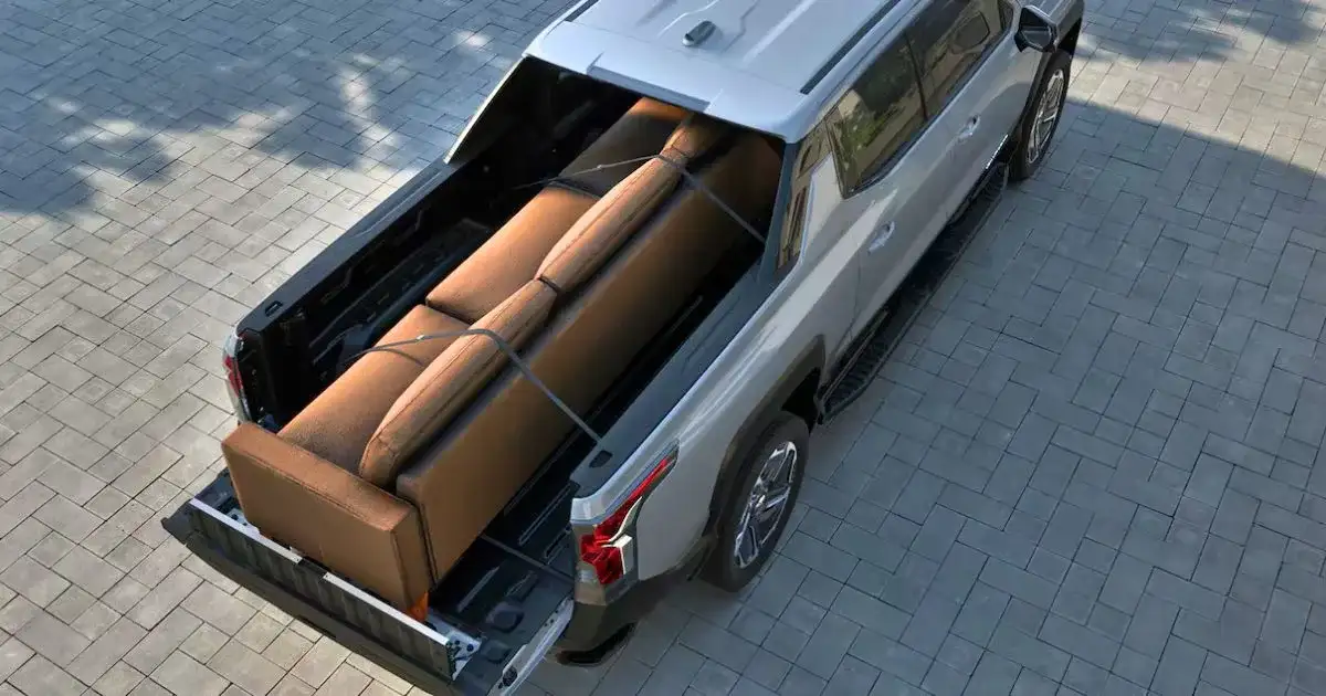 The available Multi-Flex Midgate on the 2026 Chevrolet Silverado EV LT
