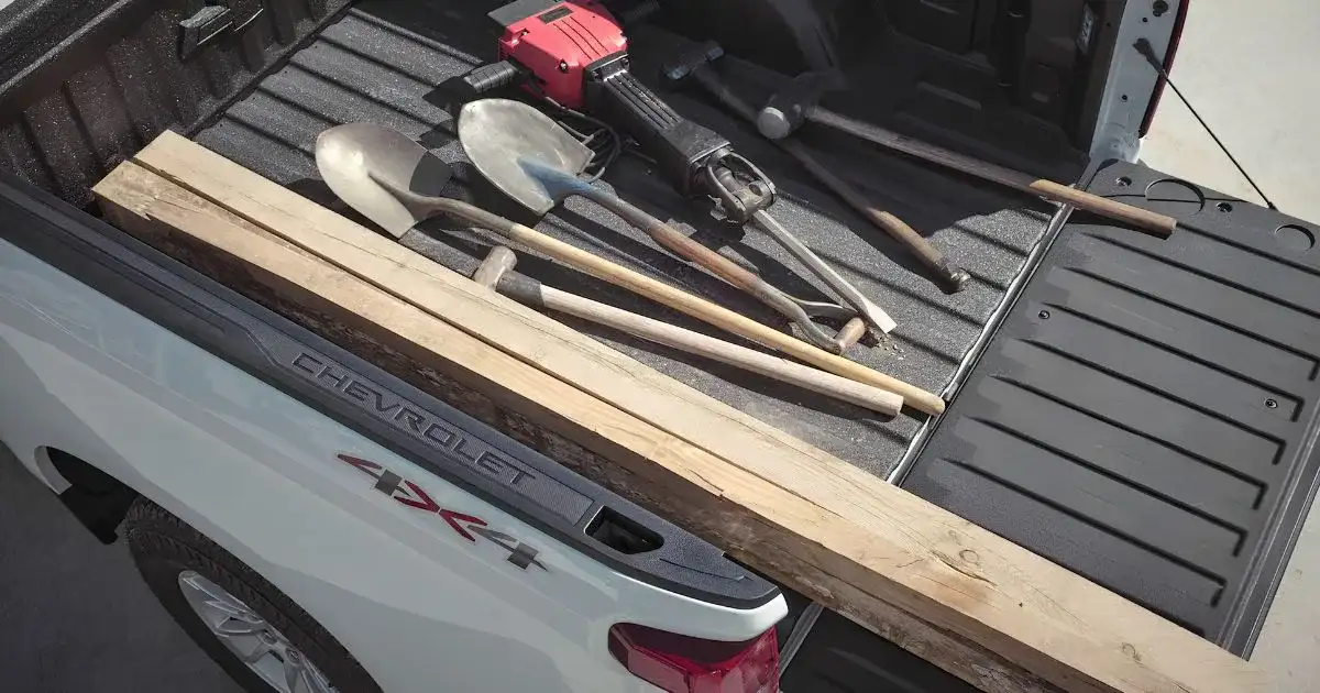 The Durabed is one of the standard features in all 2026 Chevy Silverado 1500 trims