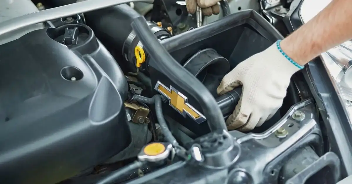 A cold air intake feeds your Chevrolet cooler, denser air for more efficient fuel burning
