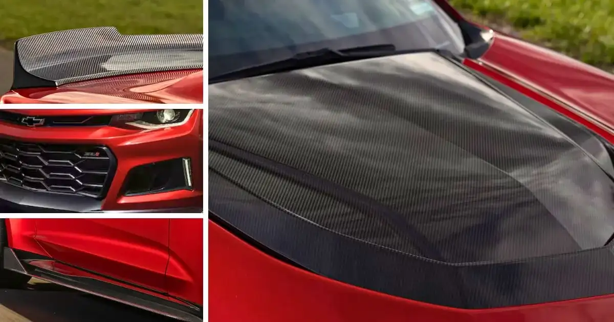The Camaro ZL1 Carbon Performance Package as one of the vehicle upgrade packages for Chevrolet vehicles