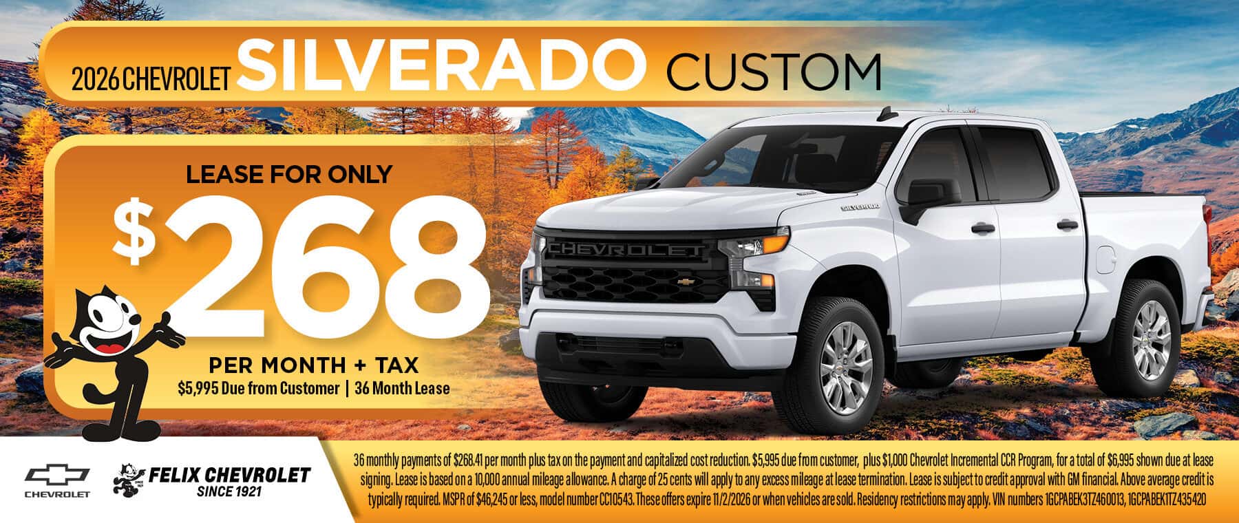 October Silverado Custom