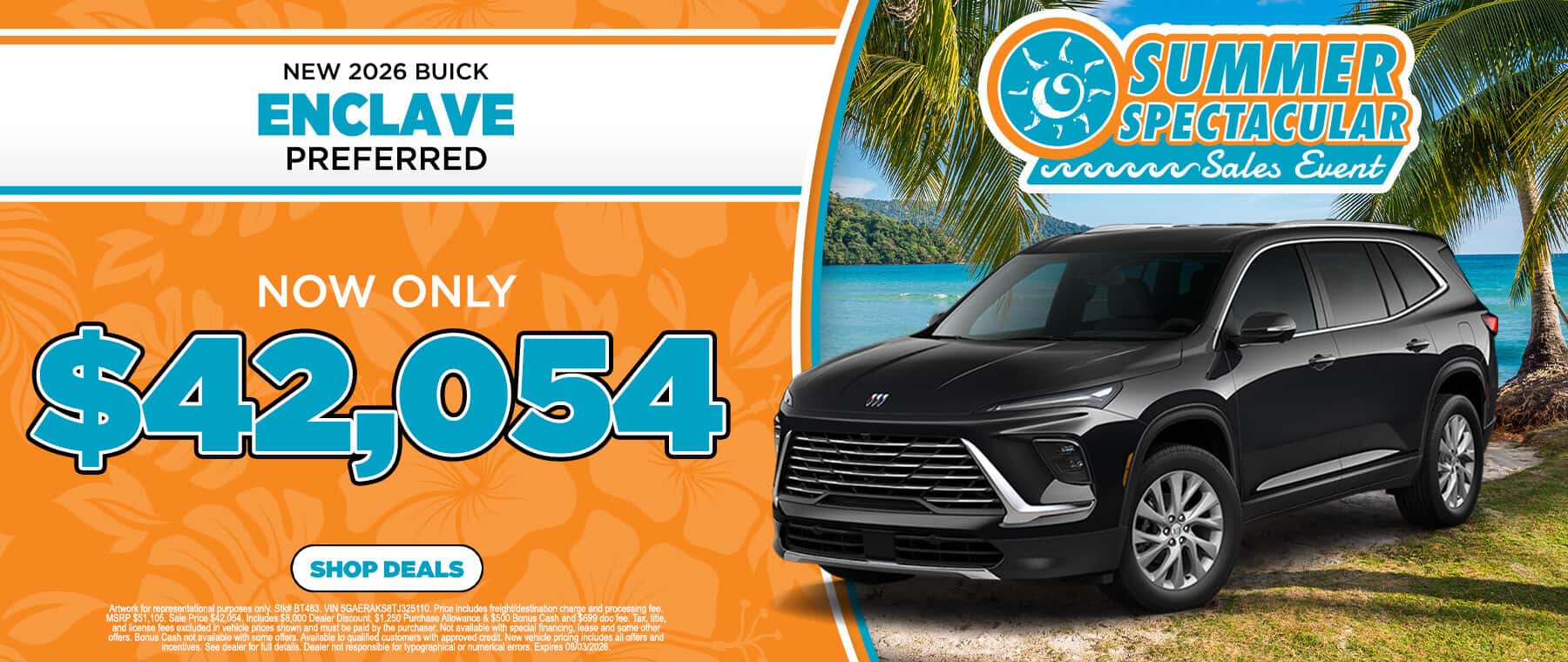 Buick Enclave incentive