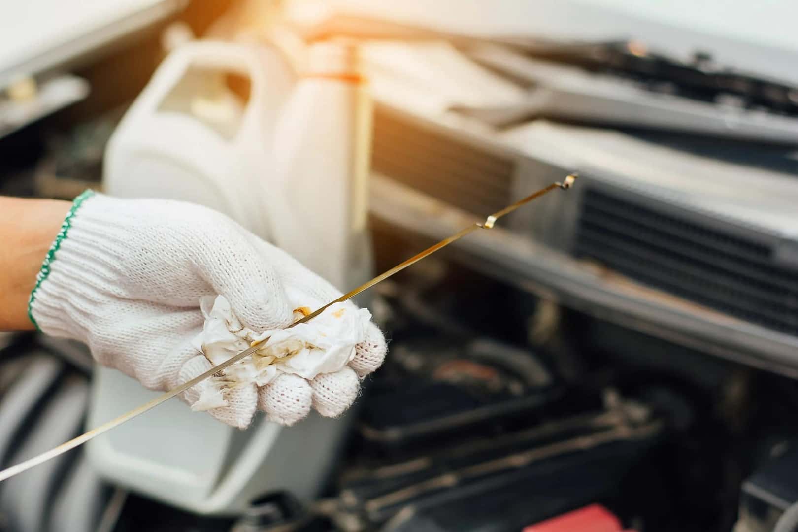 Oil change service