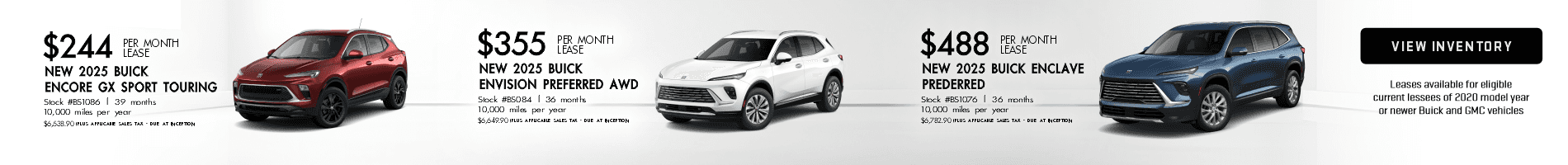July Loyalty Buick Leases at Ferman of Wesley Chapel