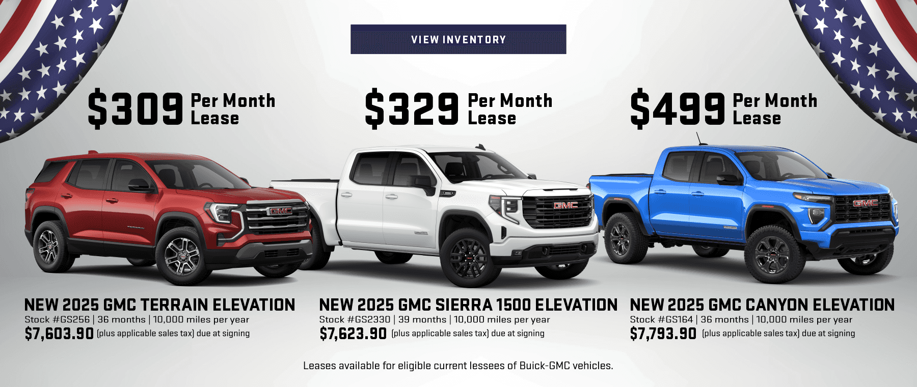 May Loyalty GMC Leases at Ferman of Wesley Chapel
