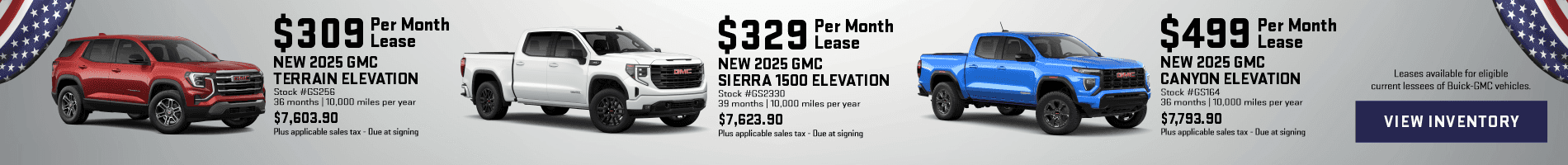 May Loyalty GMC Leases at Ferman of Wesley Chapel