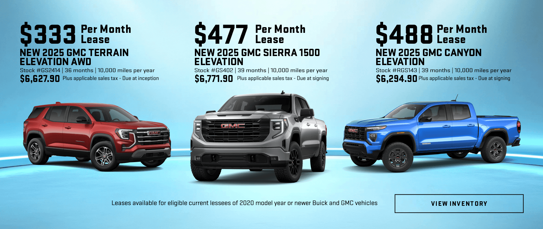 July Loyalty GMC Leases at Ferman of Wesley Chapel