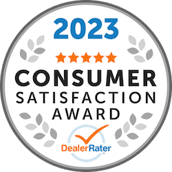 2023 Dealer Rater Consumer satisfaction award