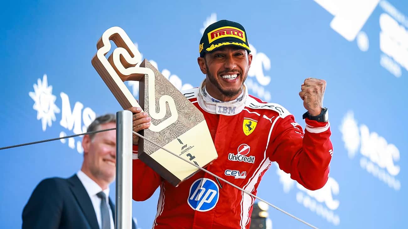 Lewis Hamilton Earns His First Ferrari Victory in Barcelona | Ferrari ...