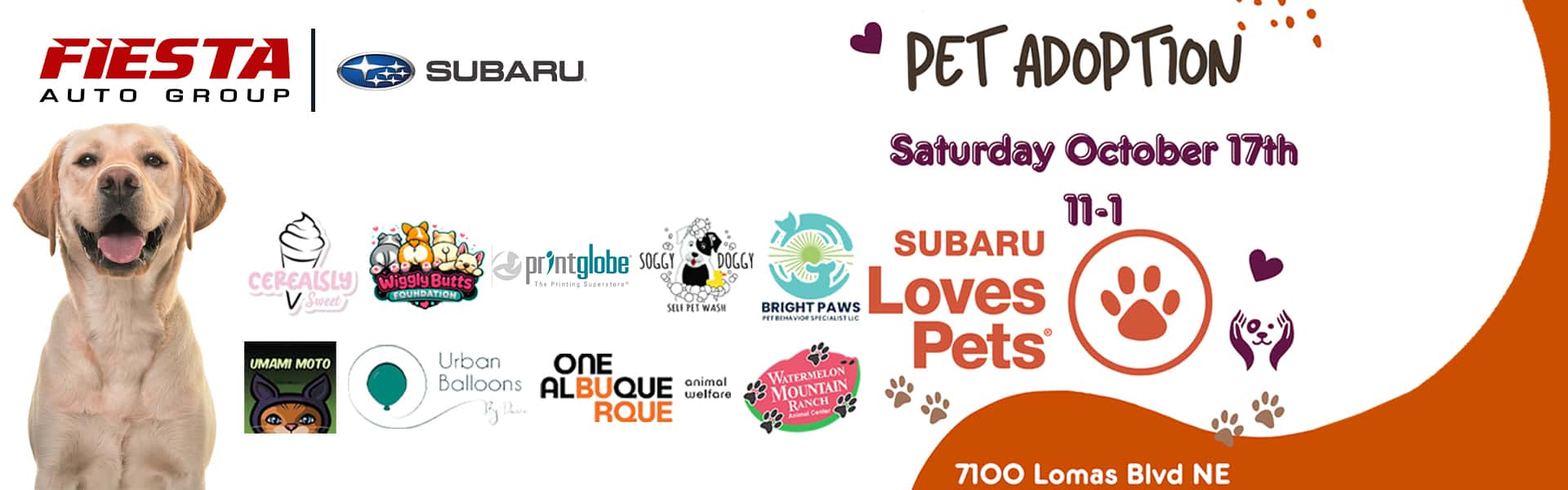 Fiesta Subaru Pet Adoption