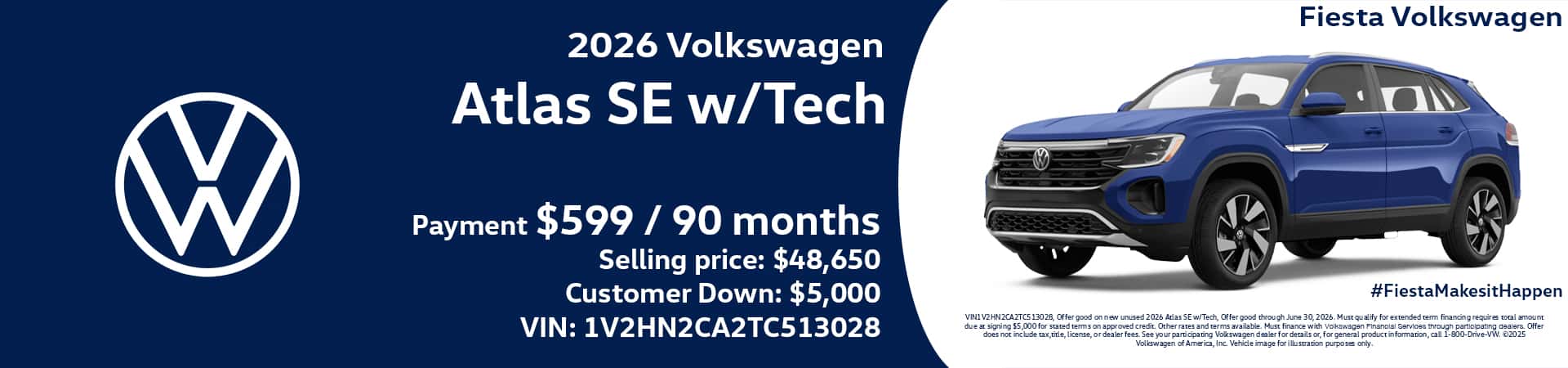 Fiesta VW June 2026 Atlas Special