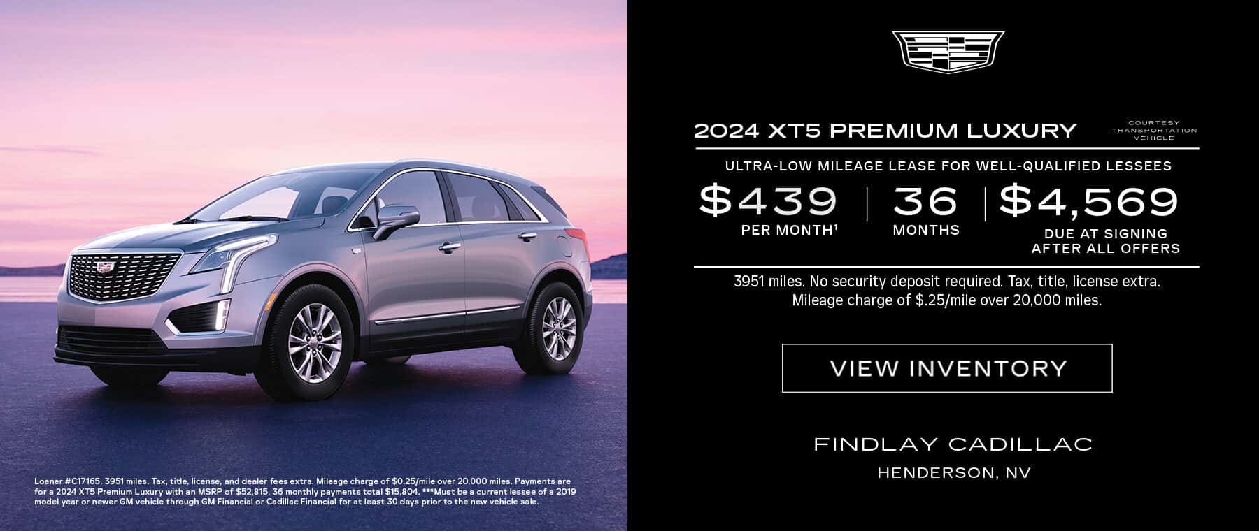 Findlay-Cadillac-Henderson—February-2025—2024-XT5-Luxury—Banner—1800×760