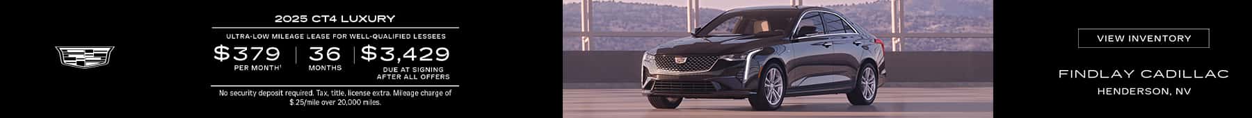 2025 CT4 Luxury