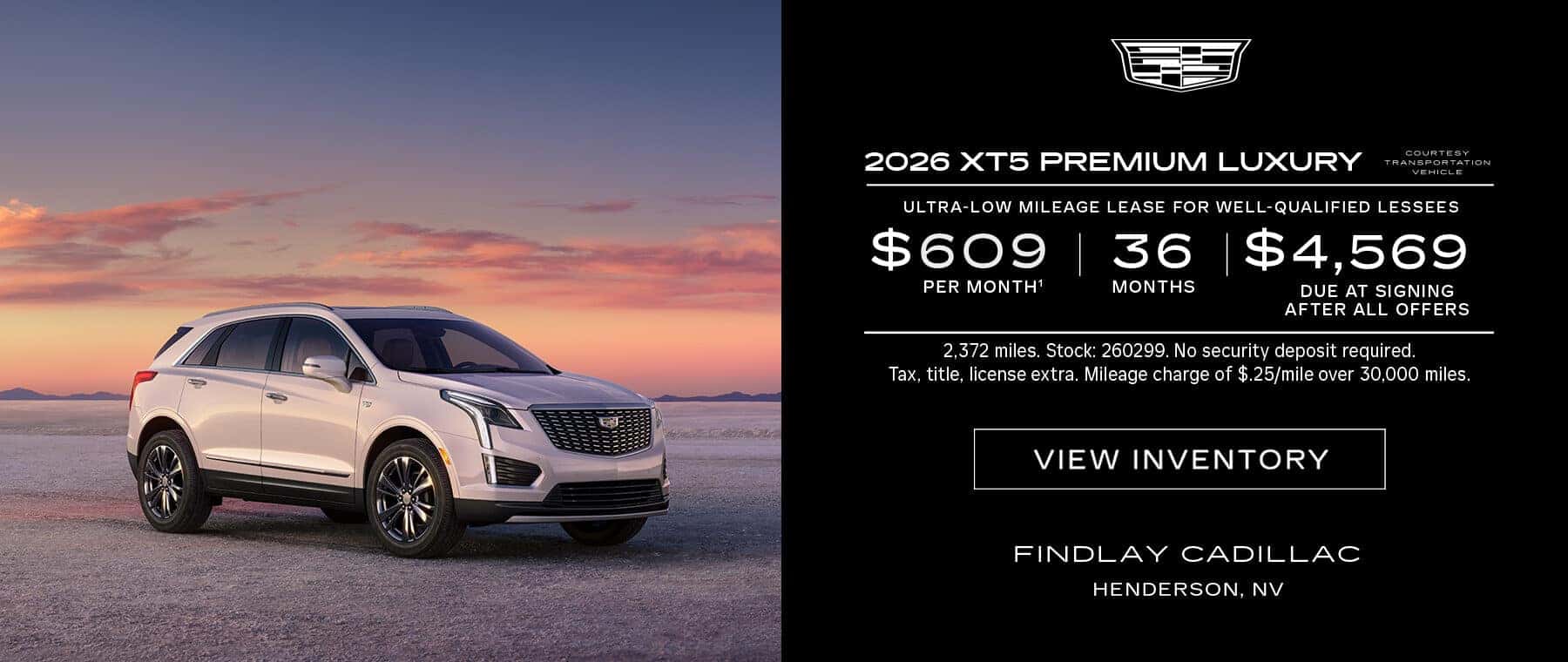 2026 XT5 PREMIUM LUXURY - CTA