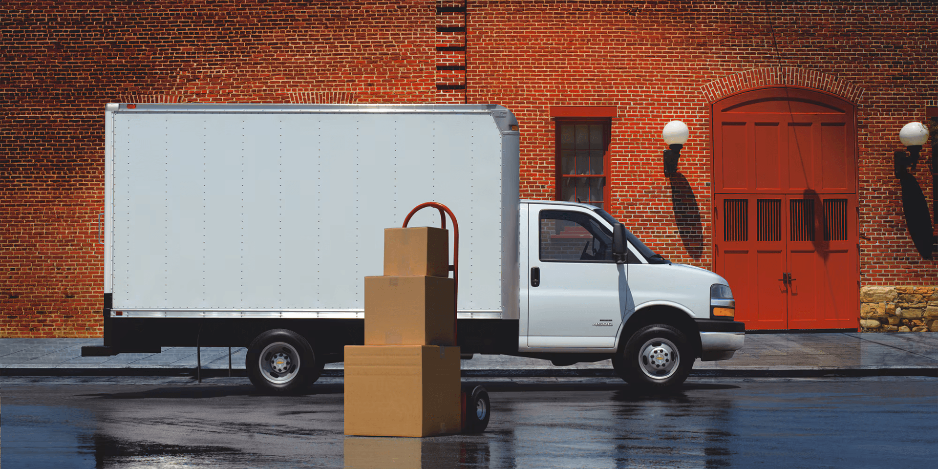 side view of 2026 Chevy Express Cutaway